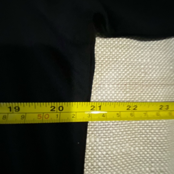 Sympli Black V-Neck Stretch Relaxed Fit Basic Long Sleeve Top- Sz- L - Picture 10 of 12